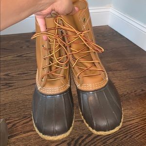 LL Bean The original duck boots size 8